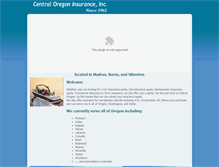 Tablet Screenshot of centraloregonins.com